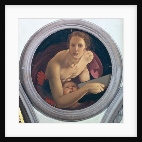 St. Matthew, tondo from the cupola of the Evangelists, 1528 by Jacopo Pontormo