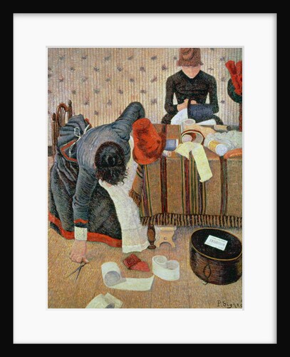 The Milliner, 1885 by Paul Signac