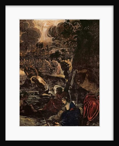 The Baptism of Christ by Jacopo Robusti Tintoretto