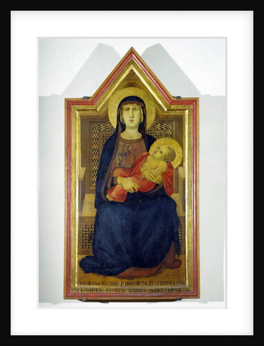 Madonna and Child by Ambrogio Lorenzetti
