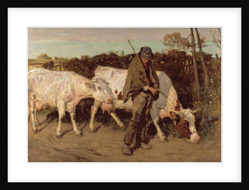 Returning from Pasture, 1890 by Thomas Austen Brown