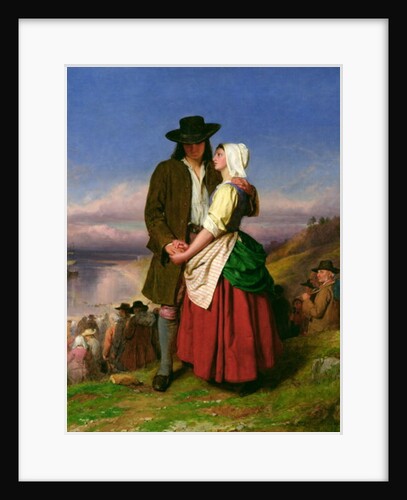 The Parting of Evangeline and Gabriel, c.1870 by John Faed