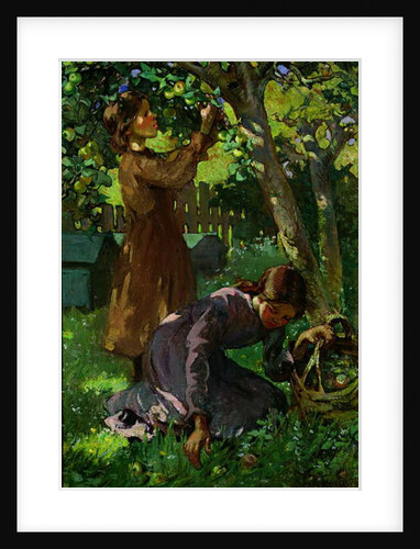 Picking Apples, c.1920 by Mabel Royds