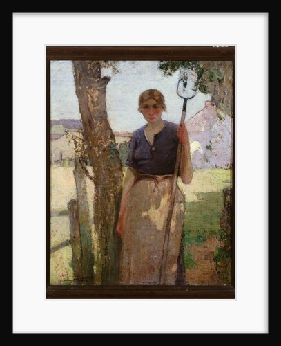 The Farm Girl, 1915 by William Hanna Clarke