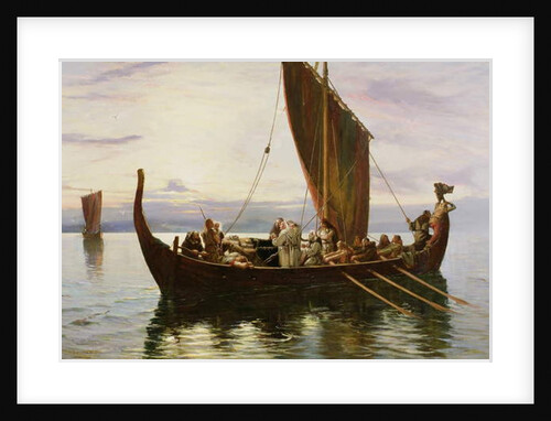 The Last Voyage of the Viking, 1882 by Robert Gibb