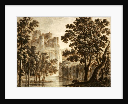 Castle in a Classical Landscape by Robert Adam