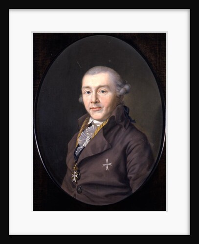 Portrait of Prince August von Sachsen-Gotha-Altenburg, 1795 by Ernst Christian Specht