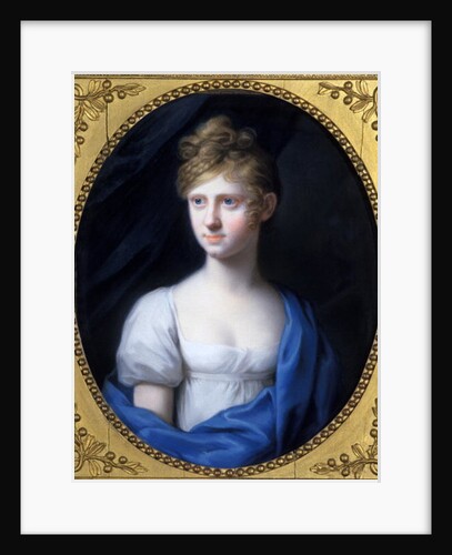 Amalie Adelheid Luise Therese Caroline Princess of Sachsen-Meiningen, c.1808 by Johann Heinrich Schroder