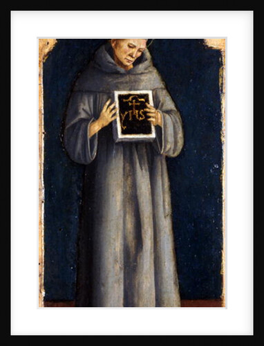 St. Bernard of Siena, c.1515-20 by Luca Signorelli