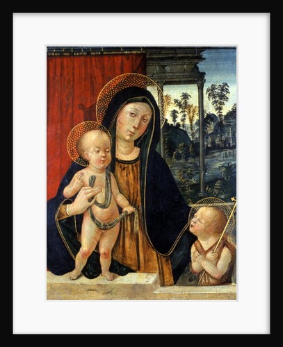 Madonna and Child with a young John the Baptist, c.1500 by Italian School