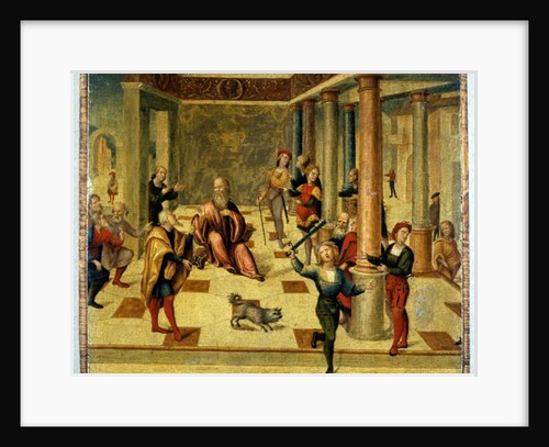 Scene from Roman history by Niccolo the Younger Giolfino