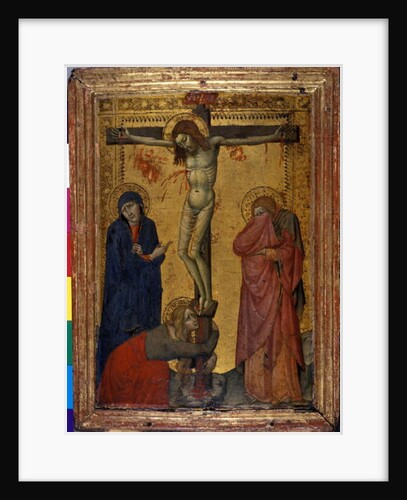 Christ on the Cross with Mary, John and Mary Magdalene, c.1370/80 by Italian School