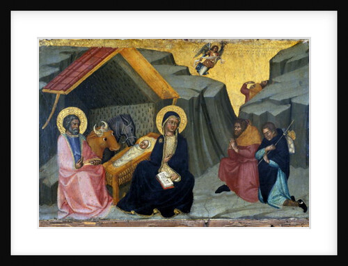 The Adoration of the Shepherds, c.1400 by Paolo di Giovanni Fei