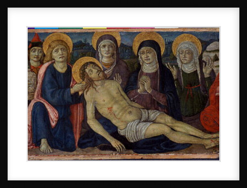 The lamentation of Christ, c.1500 by Guidoccio di Giovanno Cozzarelli