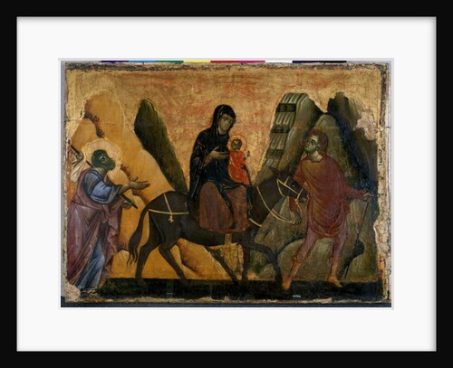 The Flight to Egypt by Guido da Siena