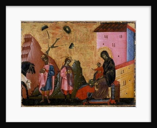 The Adoration of the Magi by Guido da Siena