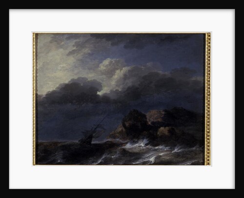 Seascape by Allart van Everdingen