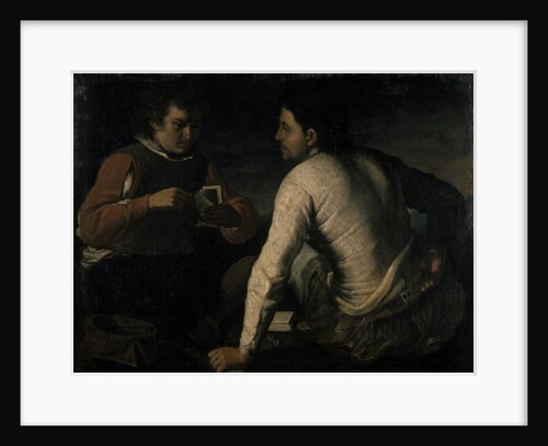 The Gamblers, before 1665 by Domenico (1612-75) Gargiulo