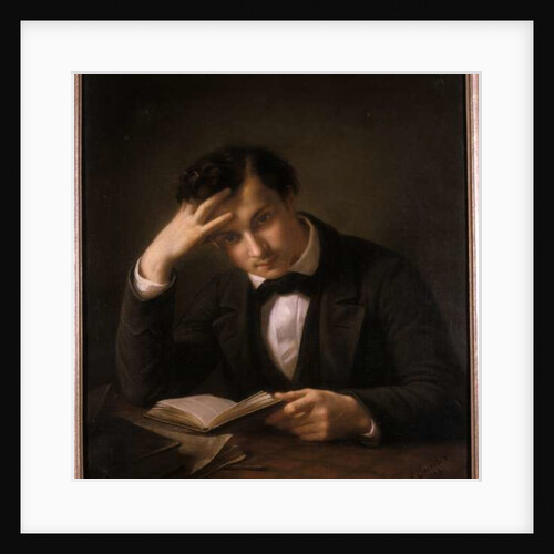 Young Student, 1858 by Emil Jacobs