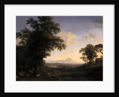 Arcadian Landscape, 1829 by Jacob-Philippe Hackert