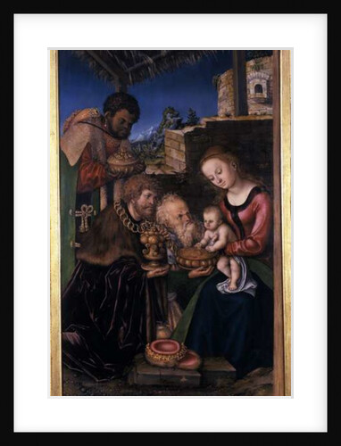 The Adoration of the Magi, 1513-16 by Lucas the Elder Cranach