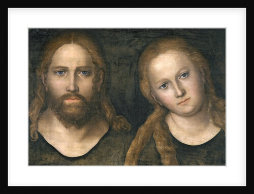Christ and Mary, 1516-20 by Lucas the Elder Cranach