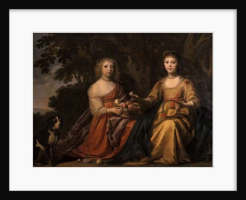 Maria Magdalena and Charlotta Elisabetha, Princesses of Nassau by Willem van Honthorst