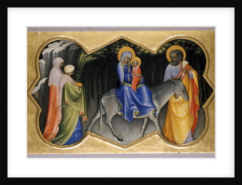 The Flight into Egypt, c.1405 by Lorenzo Monaco