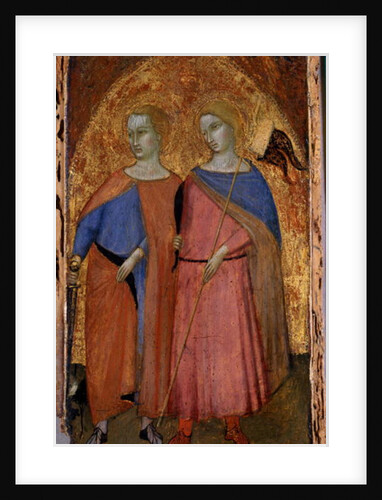 Saints Galganus and Ansanus, c.1360 by Ambrogio Lorenzetti