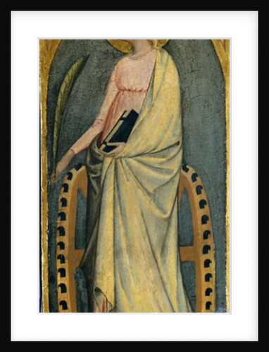 St. Katharine, c.1400 by Giovanni di Paolo di Grazia