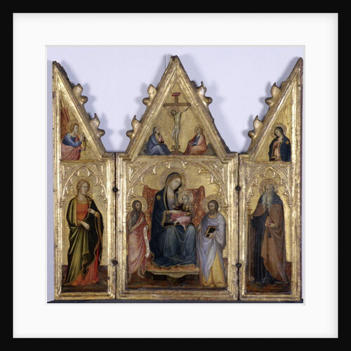 Triptych with Madonna and Child, c.1400 by Andrea di Bartolo