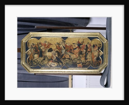 Battle scene with eastern knights, c.1425 by Gherardo Starnina