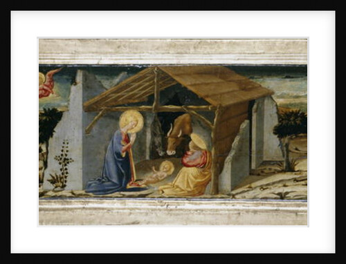 Birth of Christ, c.1450 by Neri di Bicci