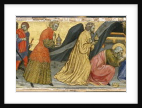 The Adoration of the Magi and two Saints, c.1404 by Taddeo di Bartolo