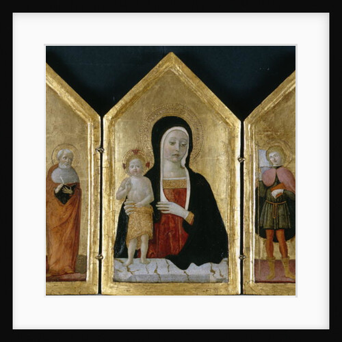 Madonna and Child with two Saints, c.1500 by Gerolamo di Benvenuto