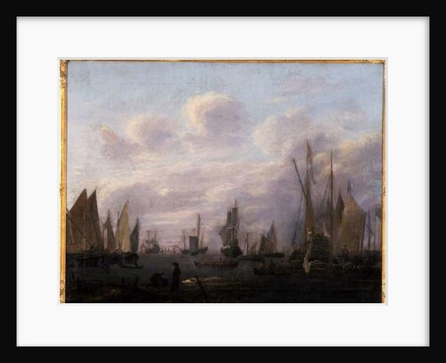 Port Entrance, 1700 by Hendrick Dubbels