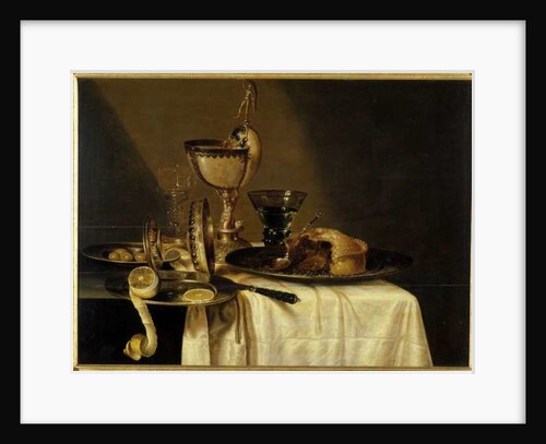 Still life with Nautilus Goblet, 1642 by Willem Claesz. Heda