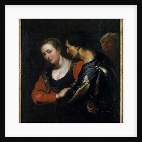 Landsknecht with a Woman by Theodor Rombouts
