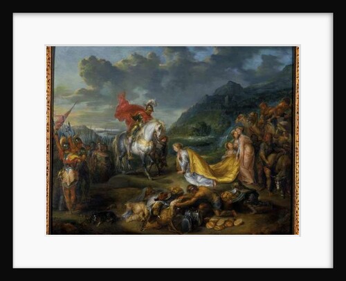 Abigail before David, 1640 by Simon de Vos