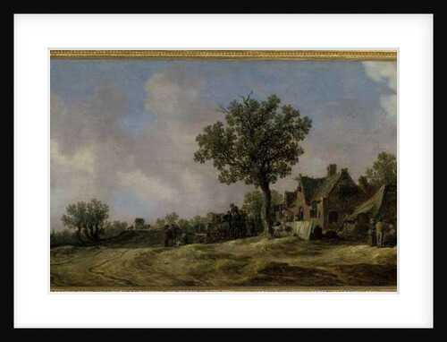 Tavern on a Country Road, 1620 by Jan Josephsz van Goyen