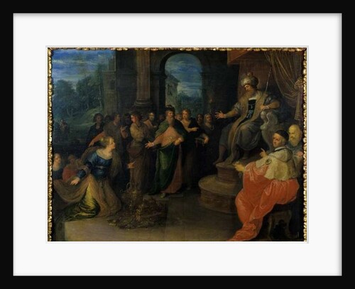 The Queen of Sheba before Solomon, before 1640 by Frans II the Younger Francken