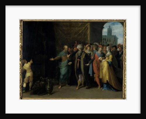 Croesus shows Solon his treasures, 1616-30 by Frans II the Younger Francken