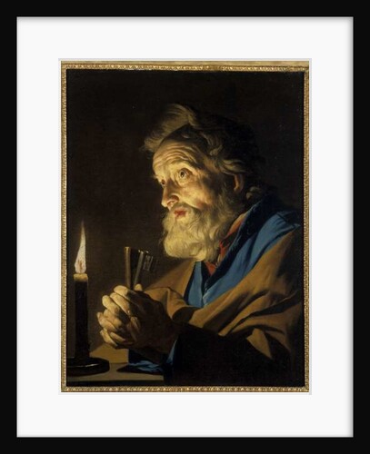 The Penitant Peter by Matthias Stomer