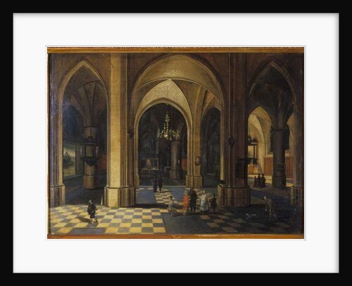 Interior of a Gothic Church by Pieter the Elder Neeffs