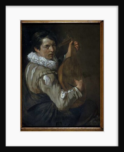 The Lute Player by Arie de Vois