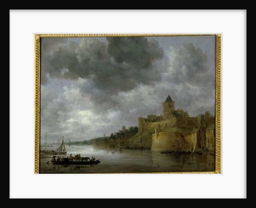 The Valkhof in Nymwegen, 1642 by Jan Josephsz van Goyen