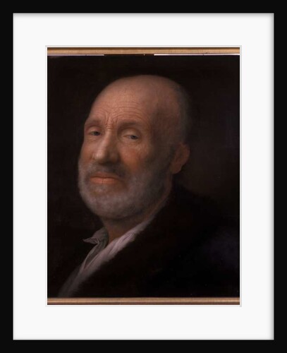 Portrait of an old man by Balthasar Denner