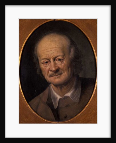 Portrait of an old man by Jacob-Samuel Beck