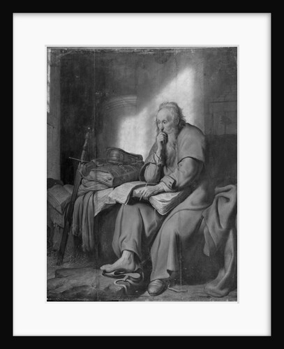 The Apostle Paul in Prison by Rembrandt Harmensz. van Rijn