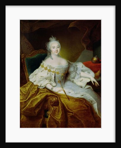 Portrait of the Empress Elizabeth Petrovna, c.1745 by Georg Christoph Grooth
